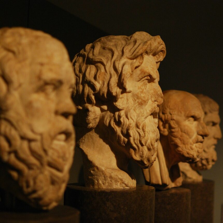 Greek Philosopher Busts