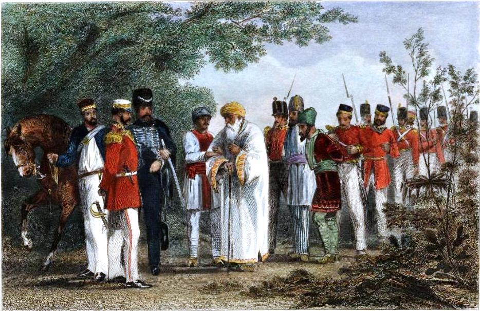 Capture of the King of Delhi, Robert Montgomery Martin, 1860