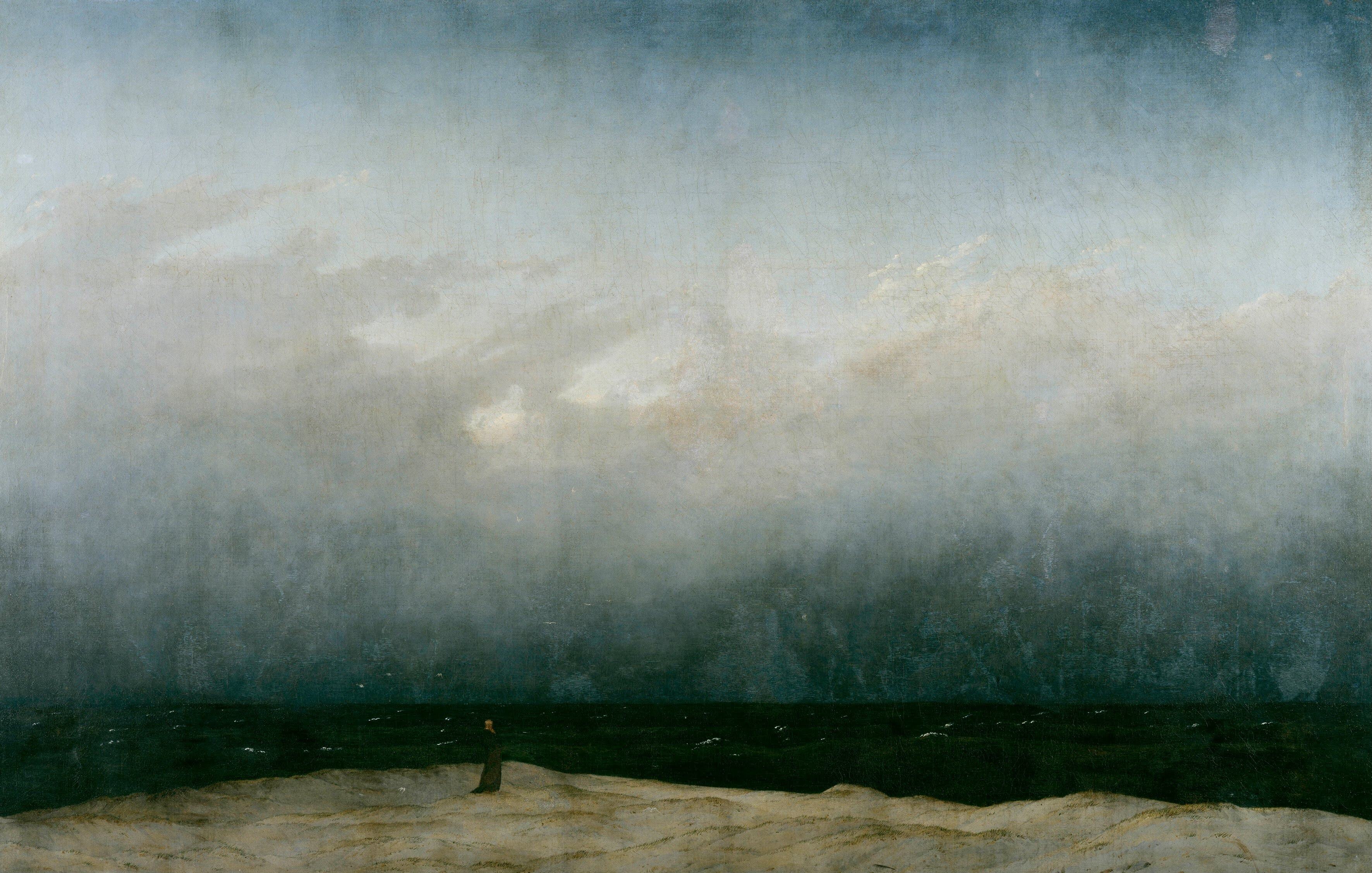 Caspar David Friedrich  Der Monch Am Meer  Google Art Project 1