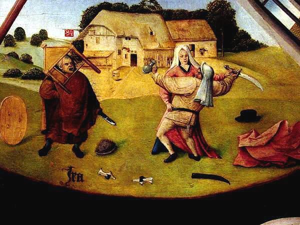 Hieronymus Bosch  The Seven Deadly Sins And The Four Last Things  Anger