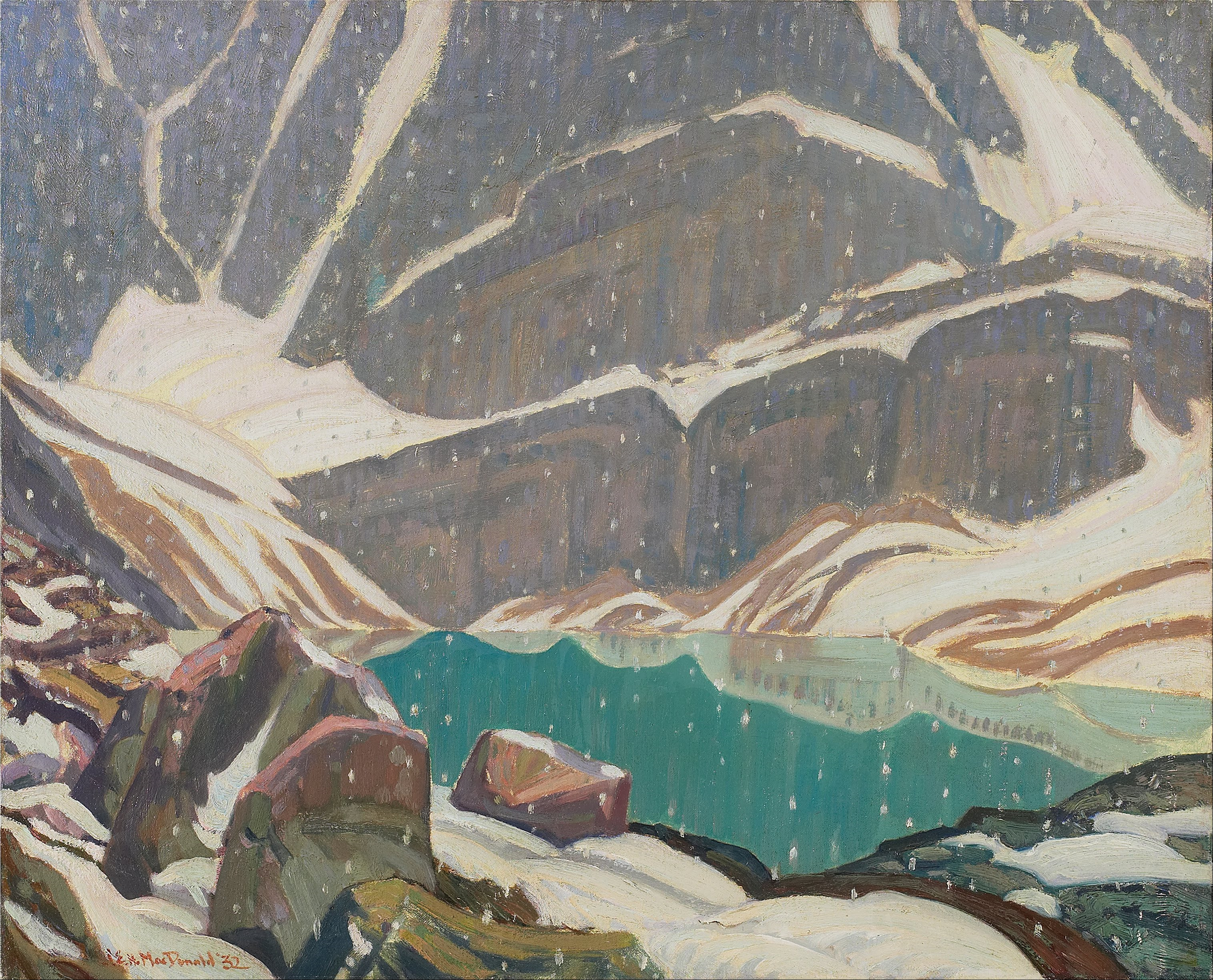Mountain Solitude (Lake Oesa), J. E. H. MacDonald, 1932