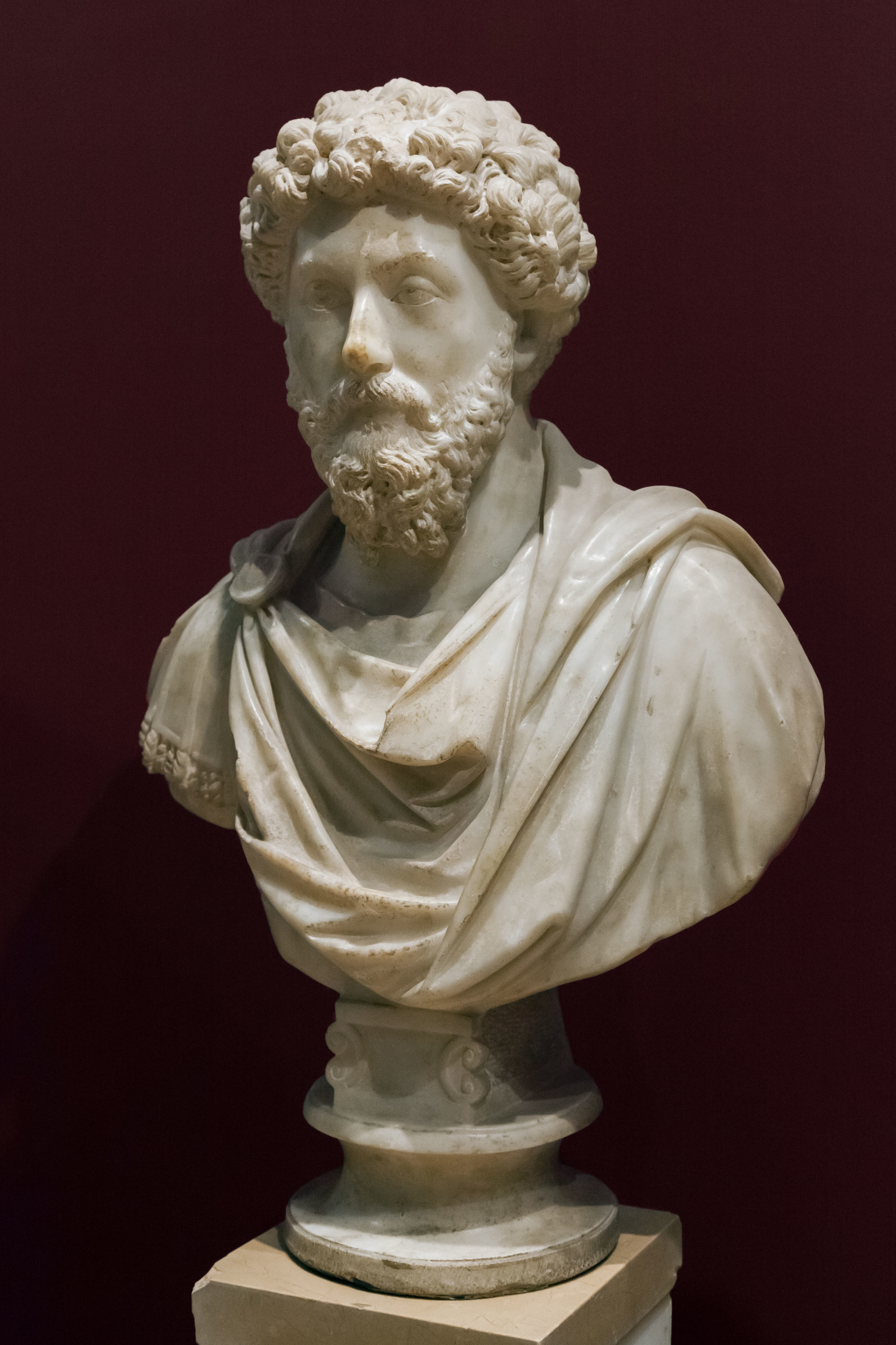 Bust of Marcus Aurelius in the Archaeological Museum of Istanbul, Turkey; photo: Eric Gaba / Wikimedia Commons
