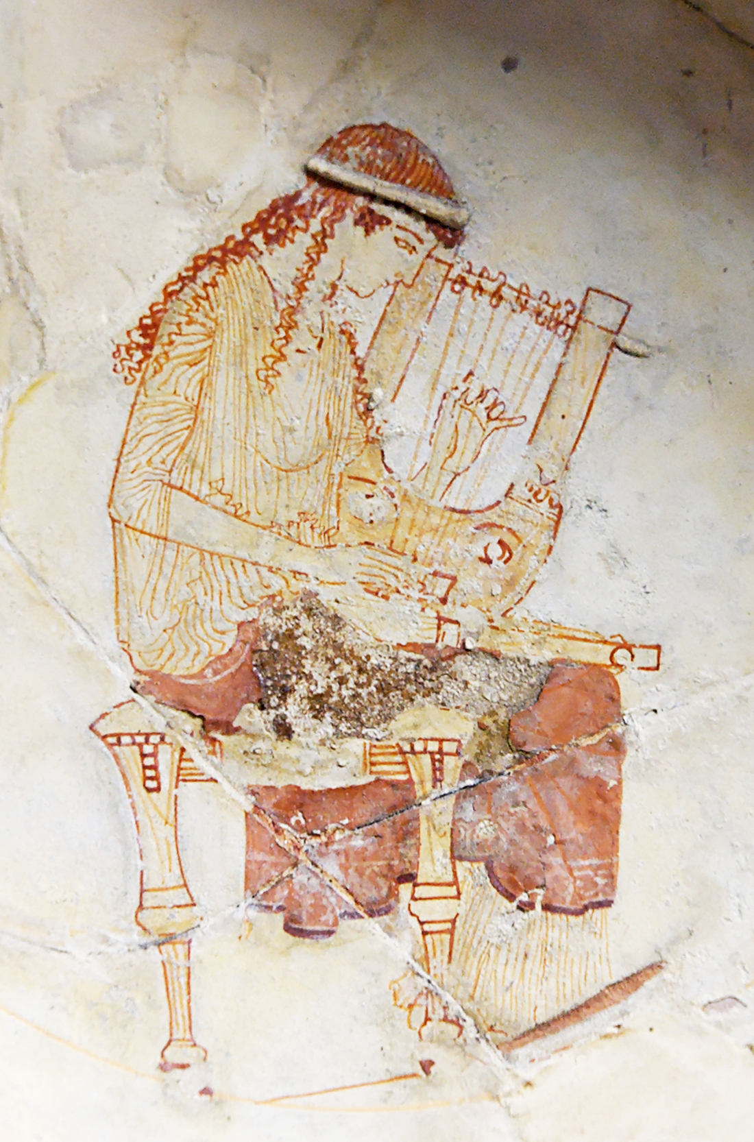 Muse Lyre Louvre Ca482