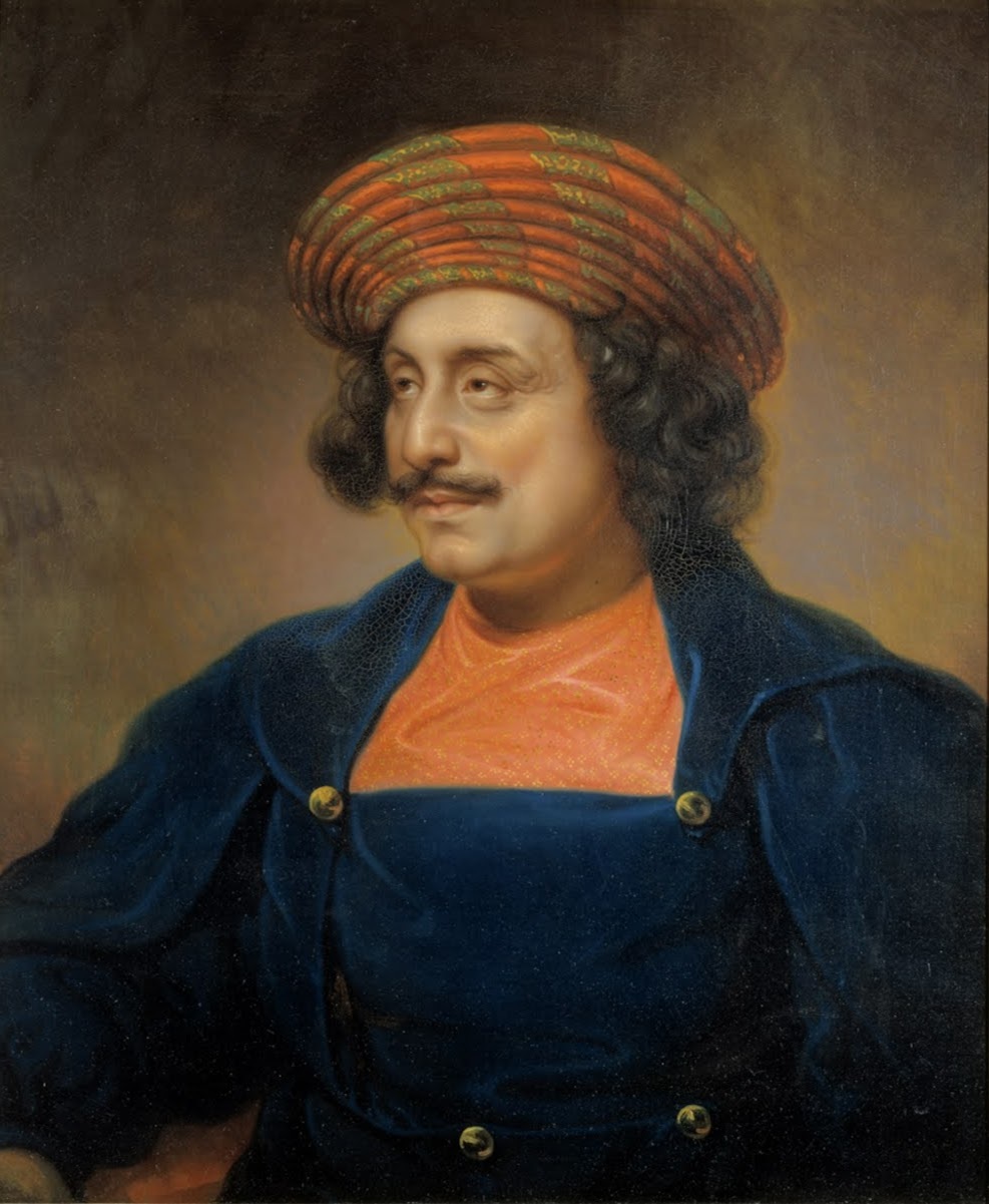 Portrait Of Raja Ram Mohun Roy 1833