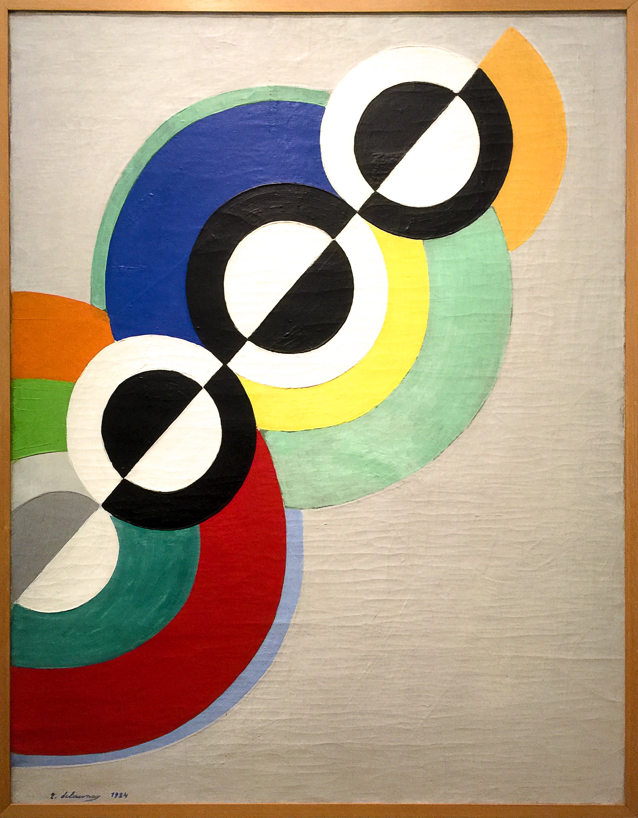 Robert Delaunay Rythmes 1934