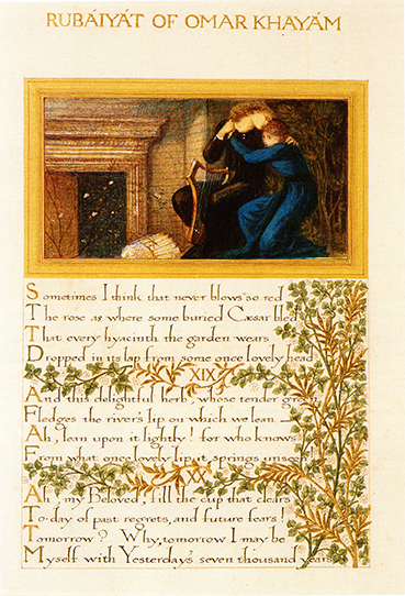 Rubaiyat Morris Burne Jones Manuscript