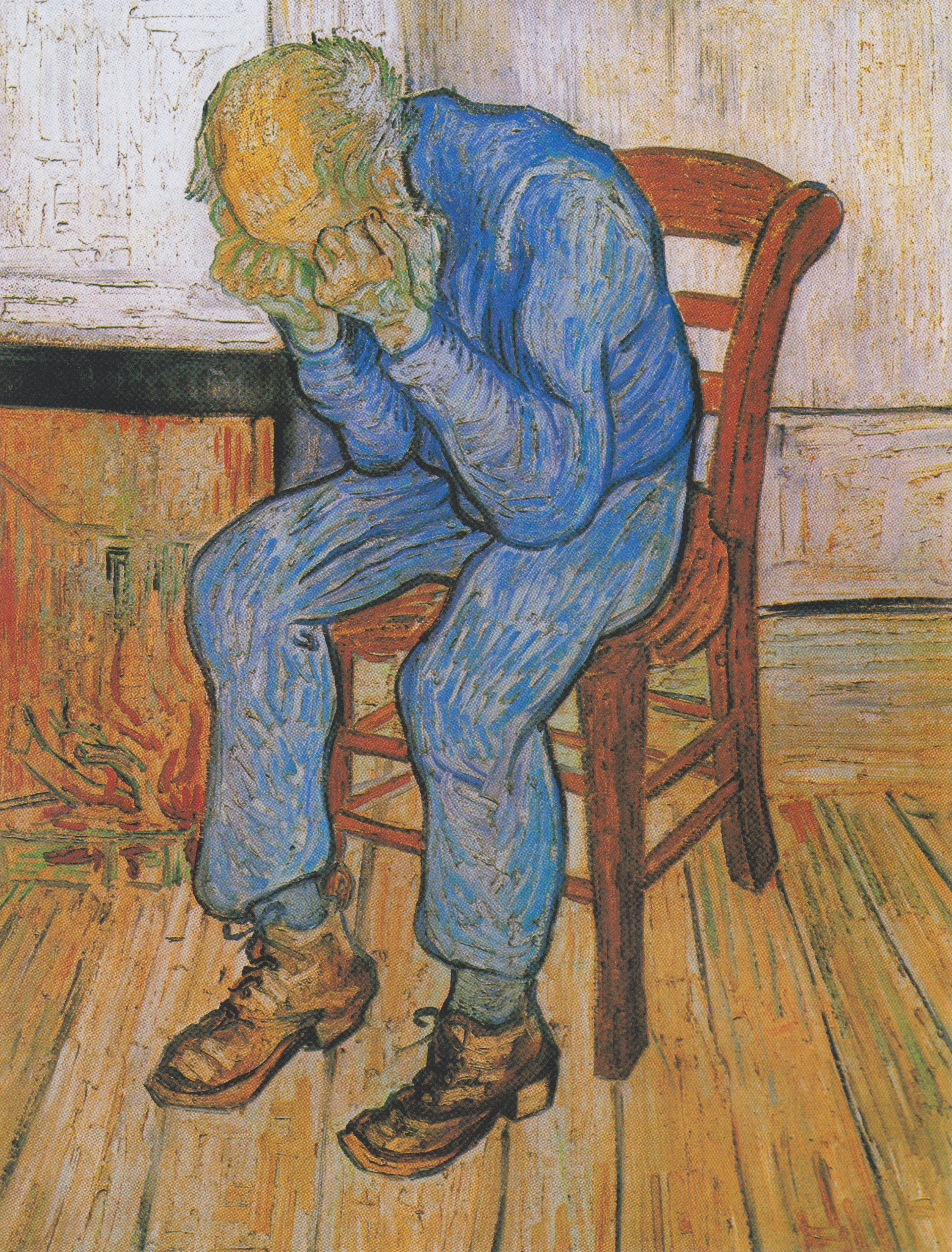 Van Gogh  Trauernder Alter Mann 1