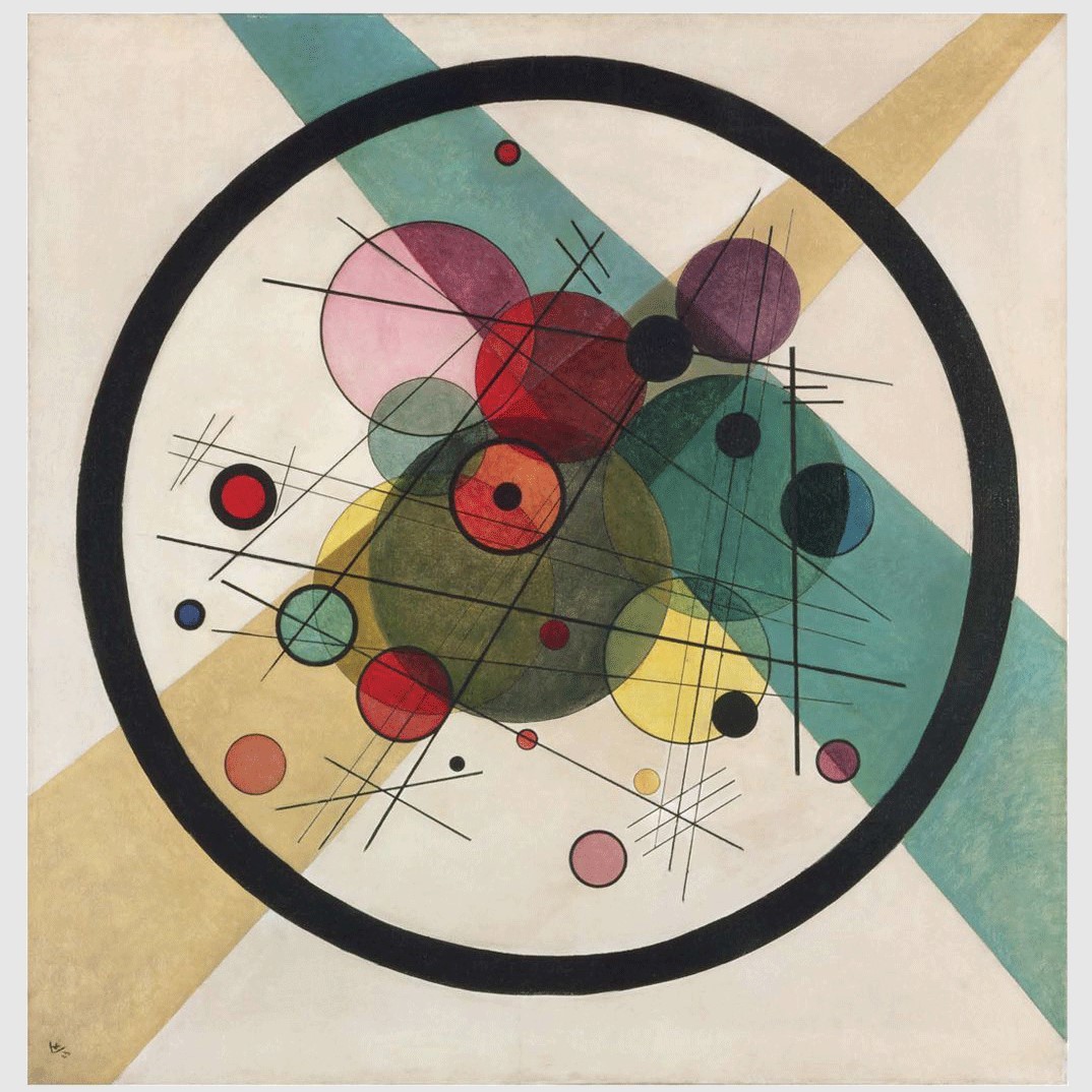 Vassily Kandinsky 1923  Circles In A Circle