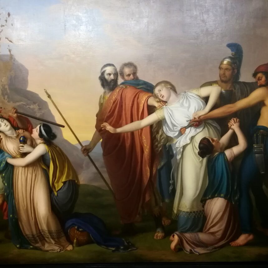 Antigone Condannata A Morte Da Creonte