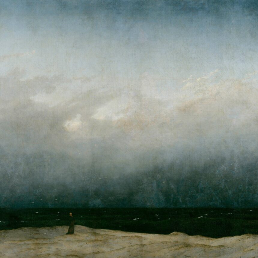 Caspar David Friedrich  Der Monch Am Meer  Google Art Project 1