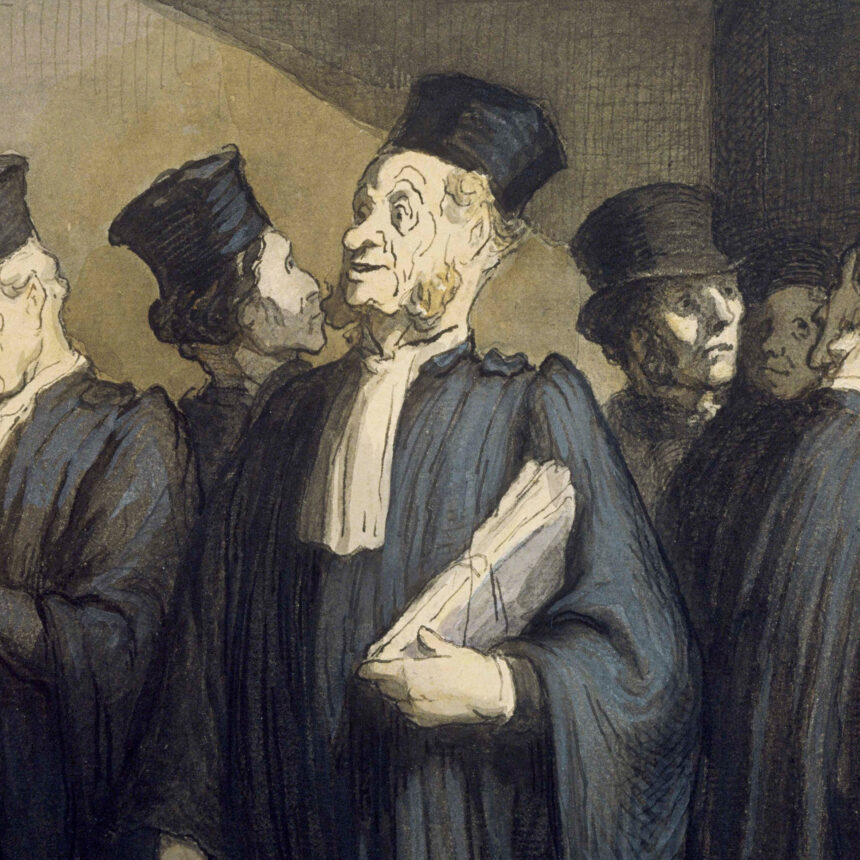 Honore Daumier Avant Laudience  Google Art Project