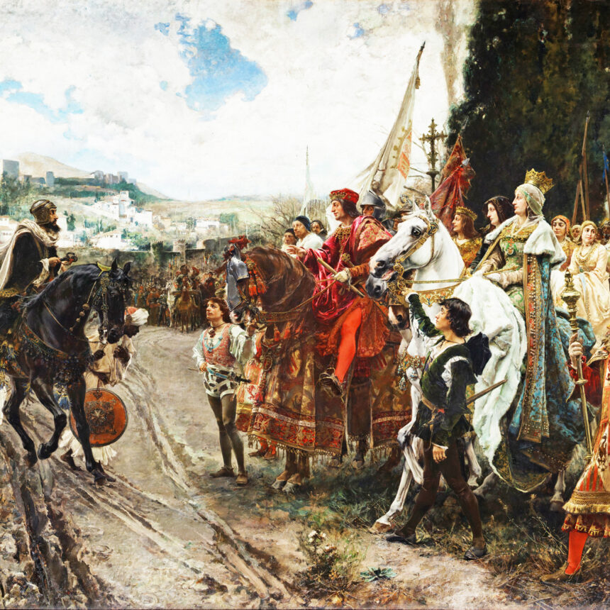 La Rendicion De Granada Pradilla