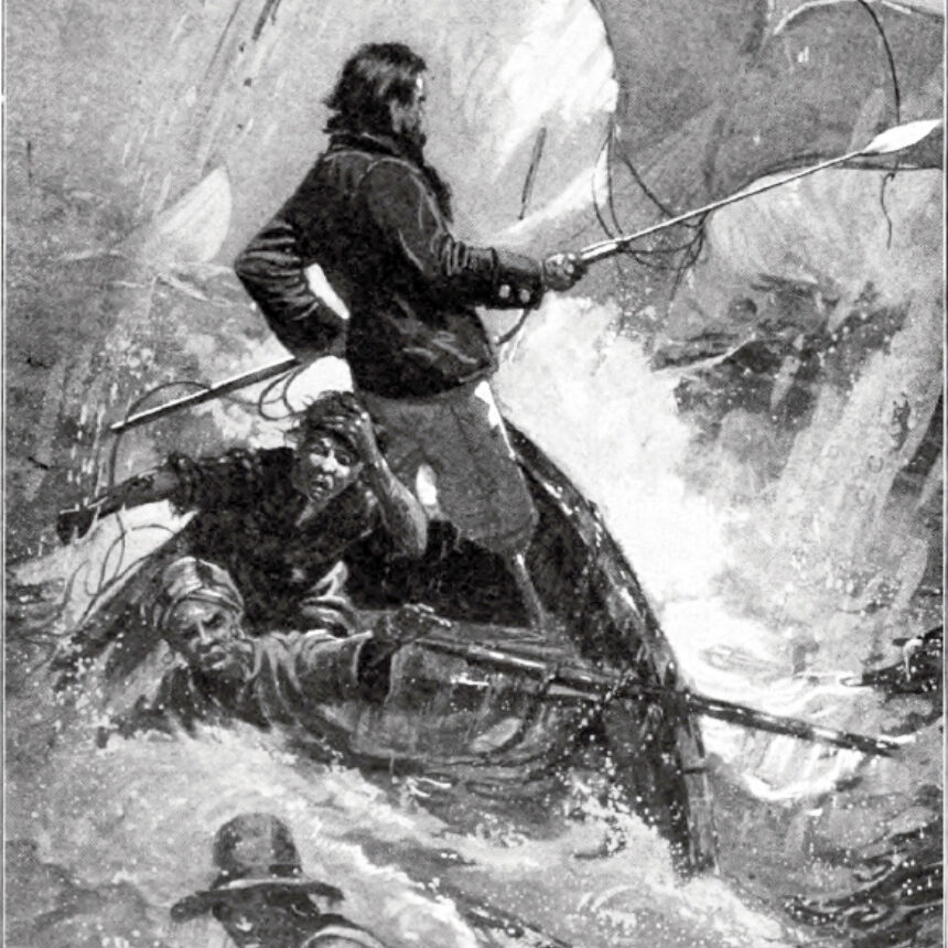 Moby Dick Final Chase