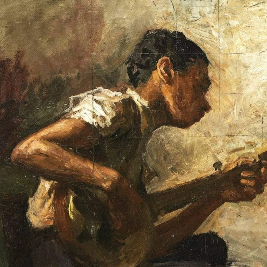 Study For Negro Boy Dancing Cropped