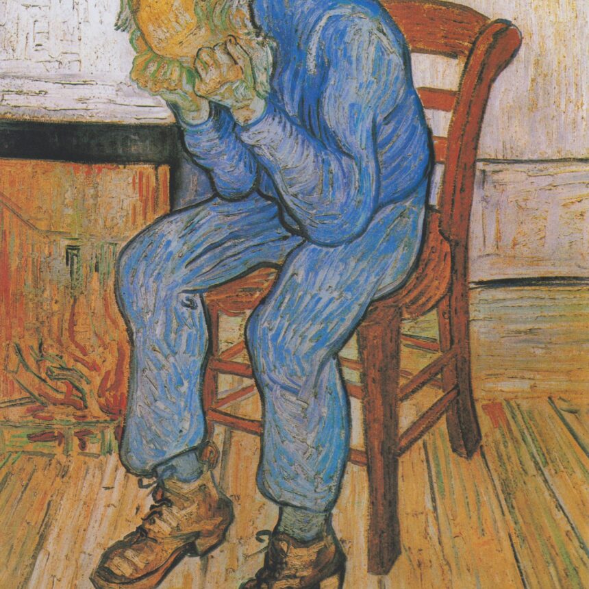 Van Gogh  Trauernder Alter Mann 1