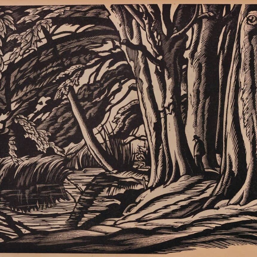"The New Woodcut," Malcolm Salaman, c. 1930