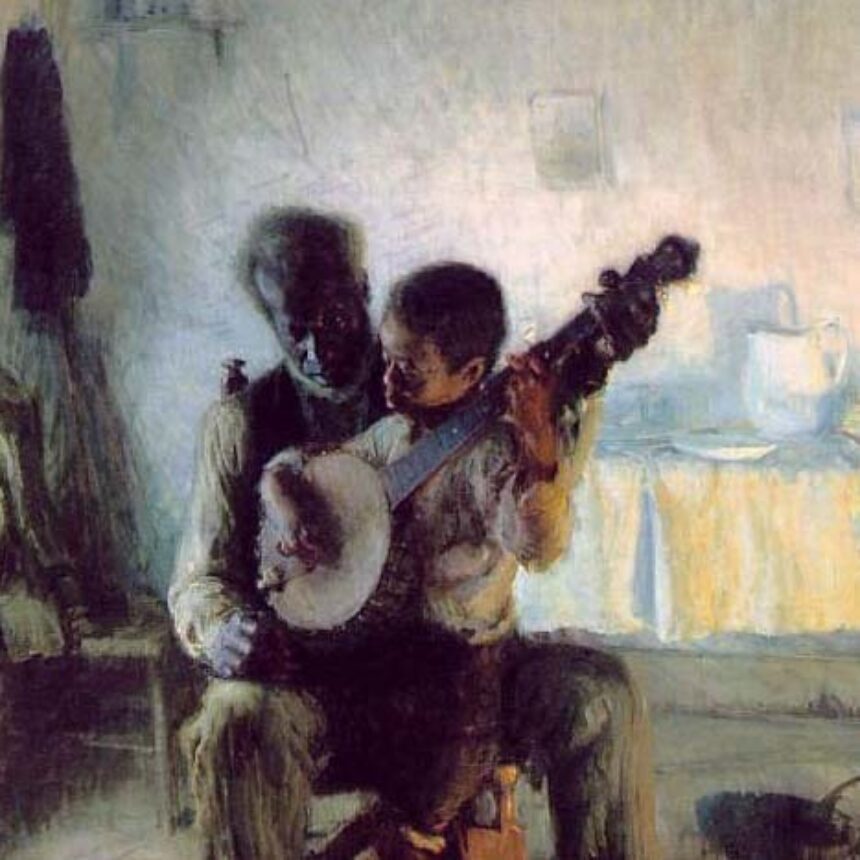 The Banjo Lesson Cropped
