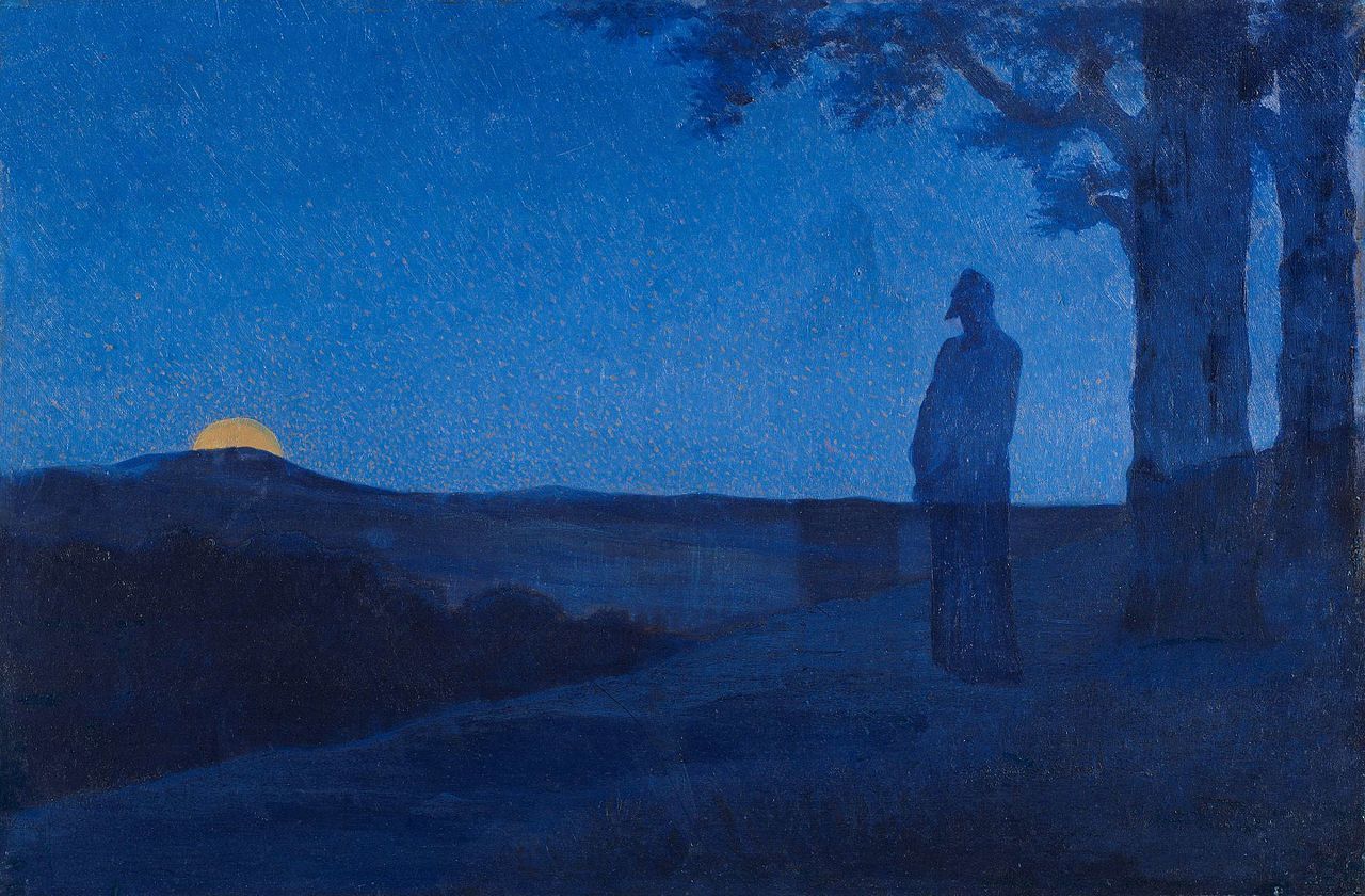 La Solitude du Christ, Alphonse Osbert, 1897