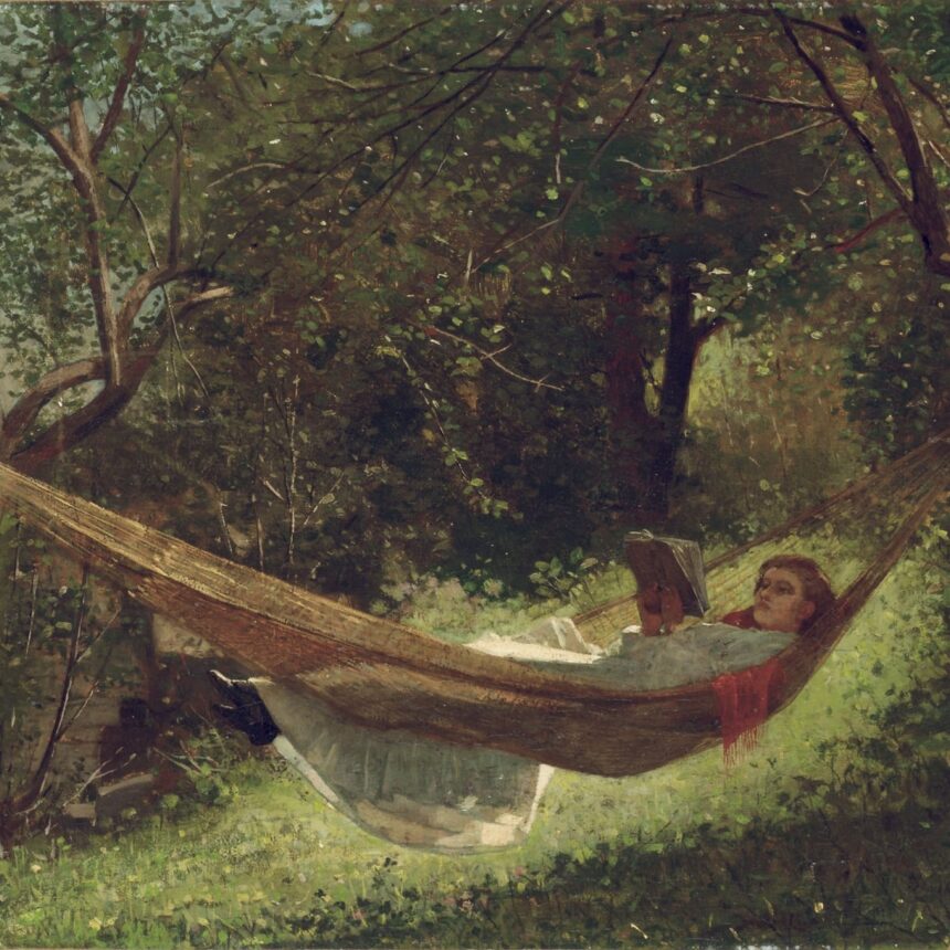 Winslow Homer  Girl In The Hammock